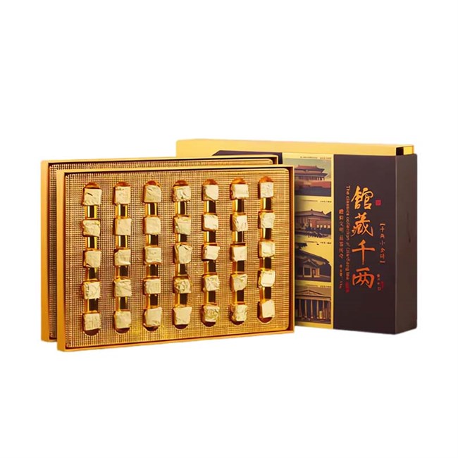 馆藏千两小金砖