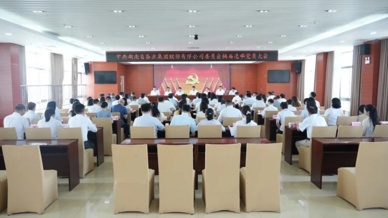 湖南省头号玩家娱乐平台集团党委换届选举大会成功召开