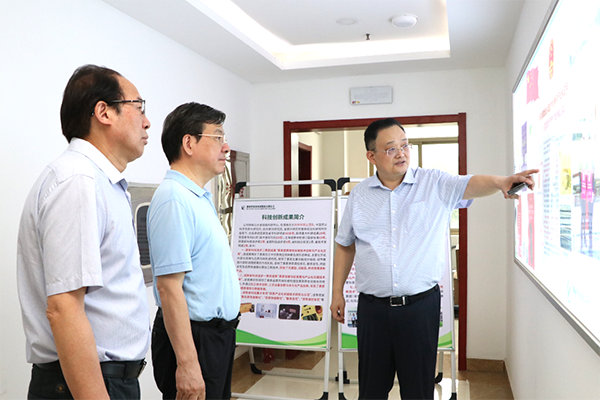 省政协副主席张健到省头号玩家娱乐平台集团调研